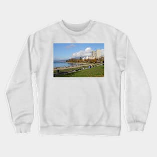 English Beach, Vancouver City, Canada Crewneck Sweatshirt